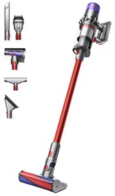 Dyson V11 Fluffy 476550-01 2in1, 185AW, 0.54 litri, 125 000 rpm, Autonomie 60 min, 3 moduri, LCD, Nichel/negru.