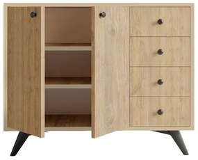 Dulap WAGA 82x100 cm maro