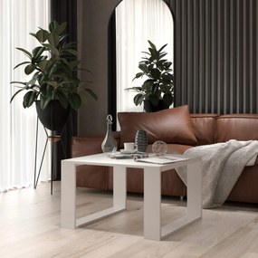 Masuta living CHILE, alb, 60x60x40 cm