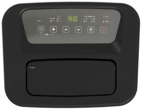 HOMCOM Dezumidificator Electric Rezervor Apă 6 L 20L/zi cu 3 Moduri 2 Trepte Temporizator 33,5x26x53 cm Alb | Aosom Romania