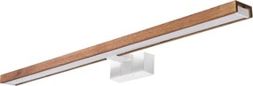 Brilagi -LED Iluminare pentru oglindă de baie WOODY MIRROR 3 în 1 LED/15W/230V IP44 alb/stejar/cireș