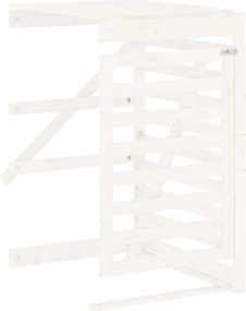 vidaXL Extensie depozitare pubelă de gunoi, lemn masiv de pin