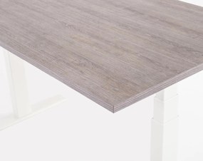 Viva New Generation 2.0, Birou reglabil electric, un singur motor - Standard - 1800x800x25 - Alb - Gri