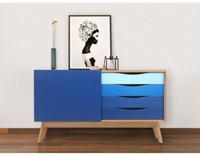 Comodă Woodman Avon, albastru