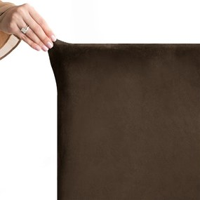 Restilo Husă pentru scaun Sento maro închis, 48 x48 x 58 + 10 cm, set de 4 bucăți