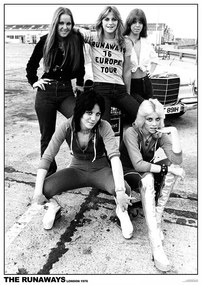 Poster The Runaways - London 1976