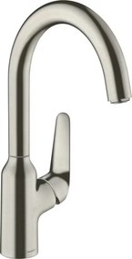 Baterie bucatarie monocomanda crom periat Hansgrohe Focus M42 220 cu 1 jet
