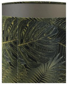 Abajur verde închis ø 40 cm Amazone – Light &amp; Living