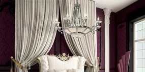 Candelabru elegant LUX realizat manual Picasso