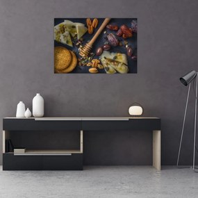Tablou cu cu fructe uscate (90x60 cm)