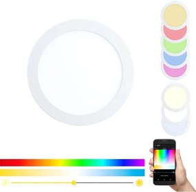 Eglo 96668 - Spot încastrat LED RGBW dimabil FUEVA-C LED/15,6W/230V