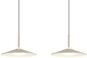 Globo 15635SA-3H - Lustră LED pe cablu LAMPONE LED/24W/230V 4000K crem