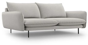 Canapea Cosmopolitan Design Vienna, 230 cm, gri deschis