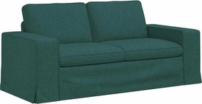 vidaXL Canapea Verde închis 182 x 80 x 82 cm țesătură
