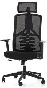 Scaun de birou Taurino, negru