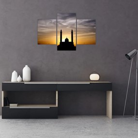 Tablou cu obiect istoric (90x60 cm)