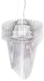 Lustra design Art Deco realizata manual Aria Medium Transparent