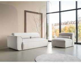 Șezlong modular alb (cu colț pe partea stângă ) Flex Felix – Miuform