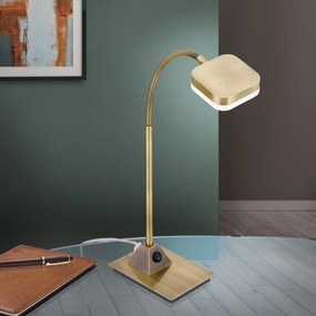 Veioza / Lampa de birou ajustabila Steno alama antique