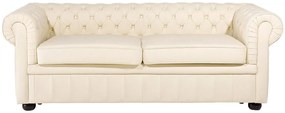 Set de ședere CHICHESTER (piele) (bej) (pentru 4 persoane). 1019056