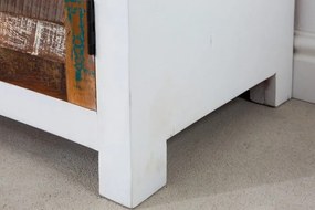 Comoda design vintage, Shabby Chic Jakarta 160cm, white wash