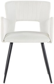 Set 2 buc scaune de sufragerie Shelba (alb) . 1075764