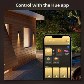 Aplică LED RGBW dimabilă de exterior Hue RESONATE LED/8W/230V IP44 Philips