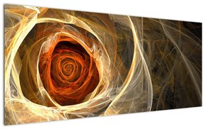 Tablou - Trandafir sufletului artistic (120x50 cm)