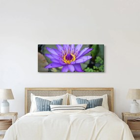Tablou - Floare violet (120x50 cm)