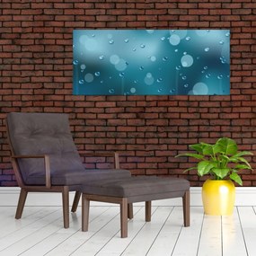 Tablou cu picături (120x50 cm)