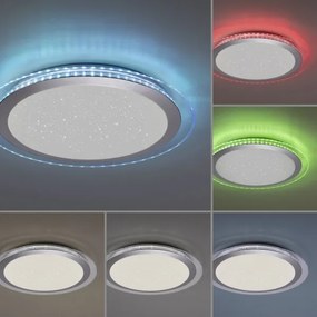 Leuchten Direkt 15411-2 - Plafonieră LED RGB CYBA 26W/230V dimabilă + DO