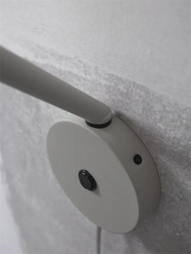 Aplica de perete design modern Bordeaux gri