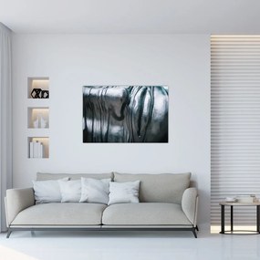 Tablou - Fața din oțel (90x60 cm)