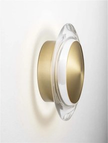 Aplica LED design decorativ AIRIDA Brass Gold