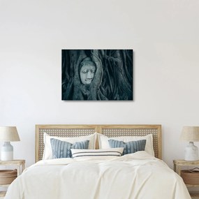 Tablou pe sticlă - Fața Thailandeză (70x50 cm)