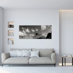 Tablou - Turnul Eiffel din Paris (120x50 cm)