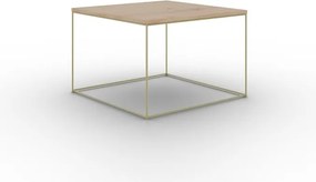 Măsuță de cafea RONI, ADRK Furniture (Culoare: Auriu / Artisan)