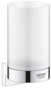 Suport Grohe Selection pentru pahar sau dozator sapun crom lucios