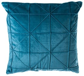 Pernă JAHU Amy, 45 x 45 cm, albastru petrol
