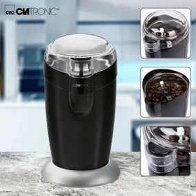 Râșniță de cafea Clatronic KSW 3306, negru