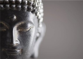 Tablou pe sticlă - Statuia lui Buddha (70x50 cm)