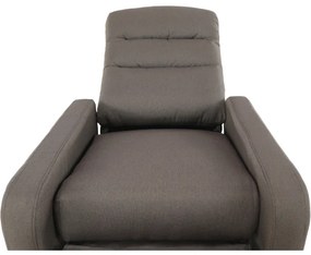 Fotoliu relaxant, maro, cu recliner manual, Bortis Impex