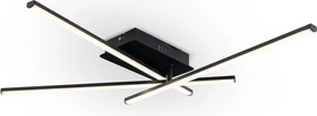 Brilagi - Plafonieră LED STRIPES, 30W/230V, neagră