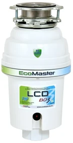 Tocător deșeuri EcoMaster LCD EVO3, oțel inoxidabil