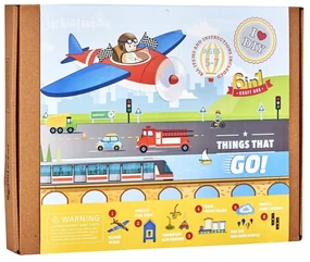 KIT CREATIE 6-IN-1 DIFERITE VEHICULE - JACK IN THE BOX (JK10038)