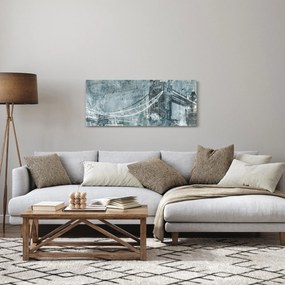 Tablou - Tower Bridge în tonuri reci (120x50 cm)