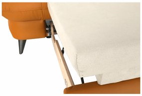 colţar, piele Pampas Amber M9030, stânga, LIBERA NEW
