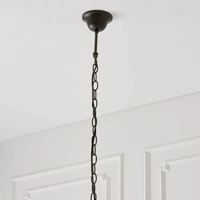 Endon 64081 - Candelabru pe lanț Tiffany DRAGONFLY 3xE27/60W/230V, diam. 41 cm