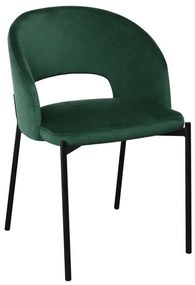 Scaun K455, verde, 51x57x77 cm