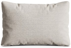 Pernă pentru canapea bej cu tapițerie din țesătură bouclé Kemi – Cosmopolitan Design